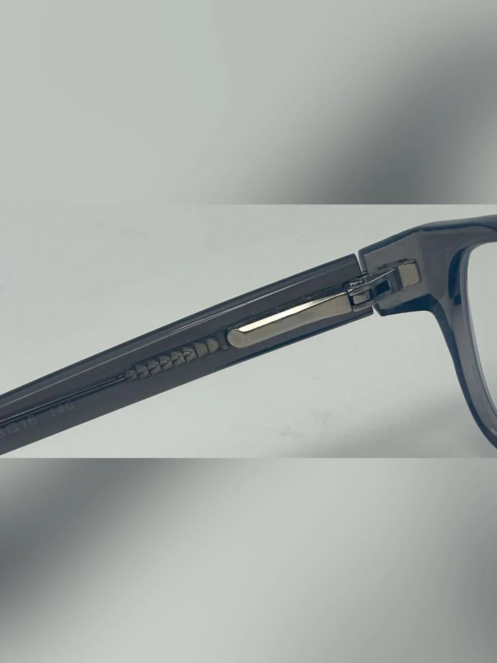 3JX0217 Gray Oval Sunglasses Frames Only